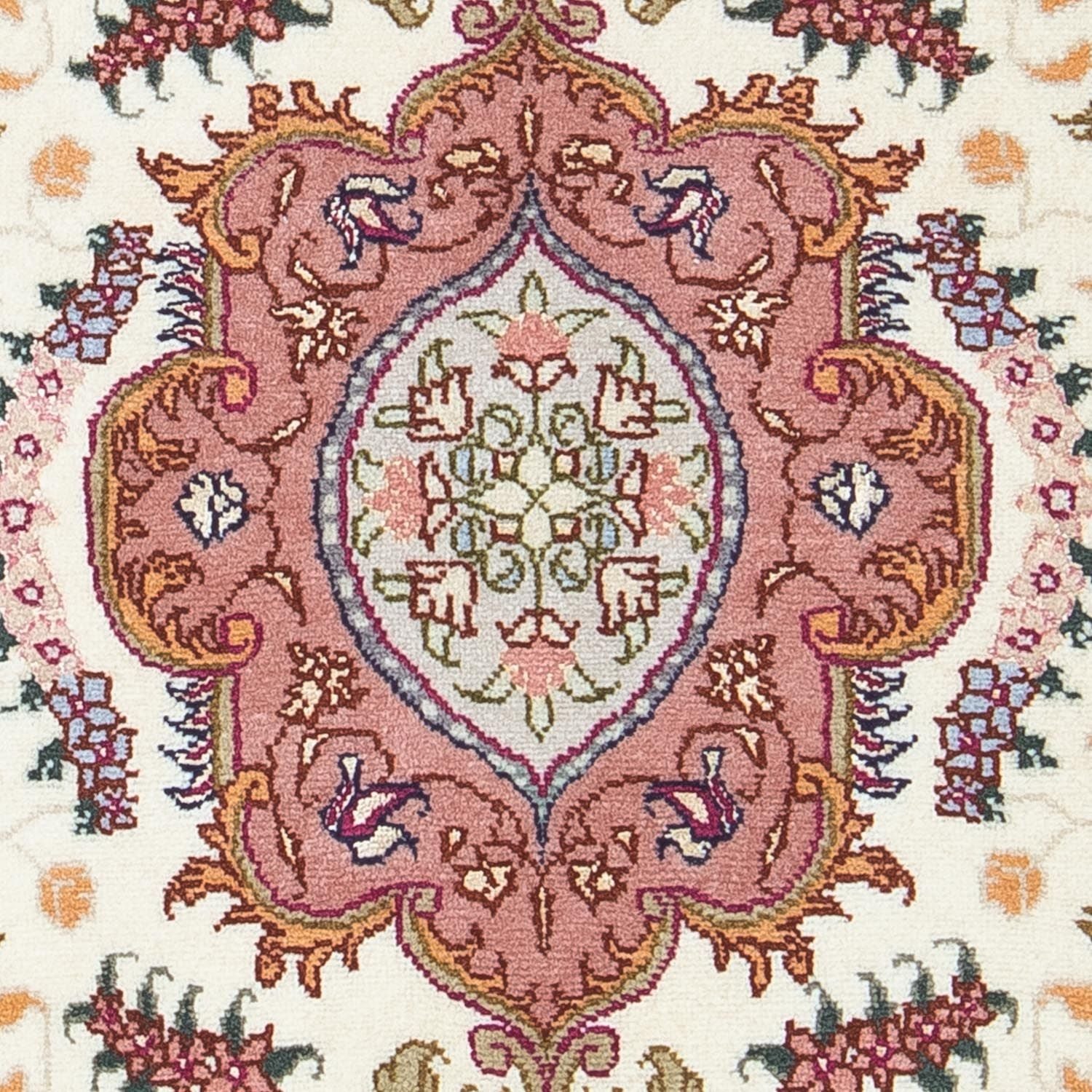 Tapis persan - Tabriz - Royal - 89 x 58 cm - beige