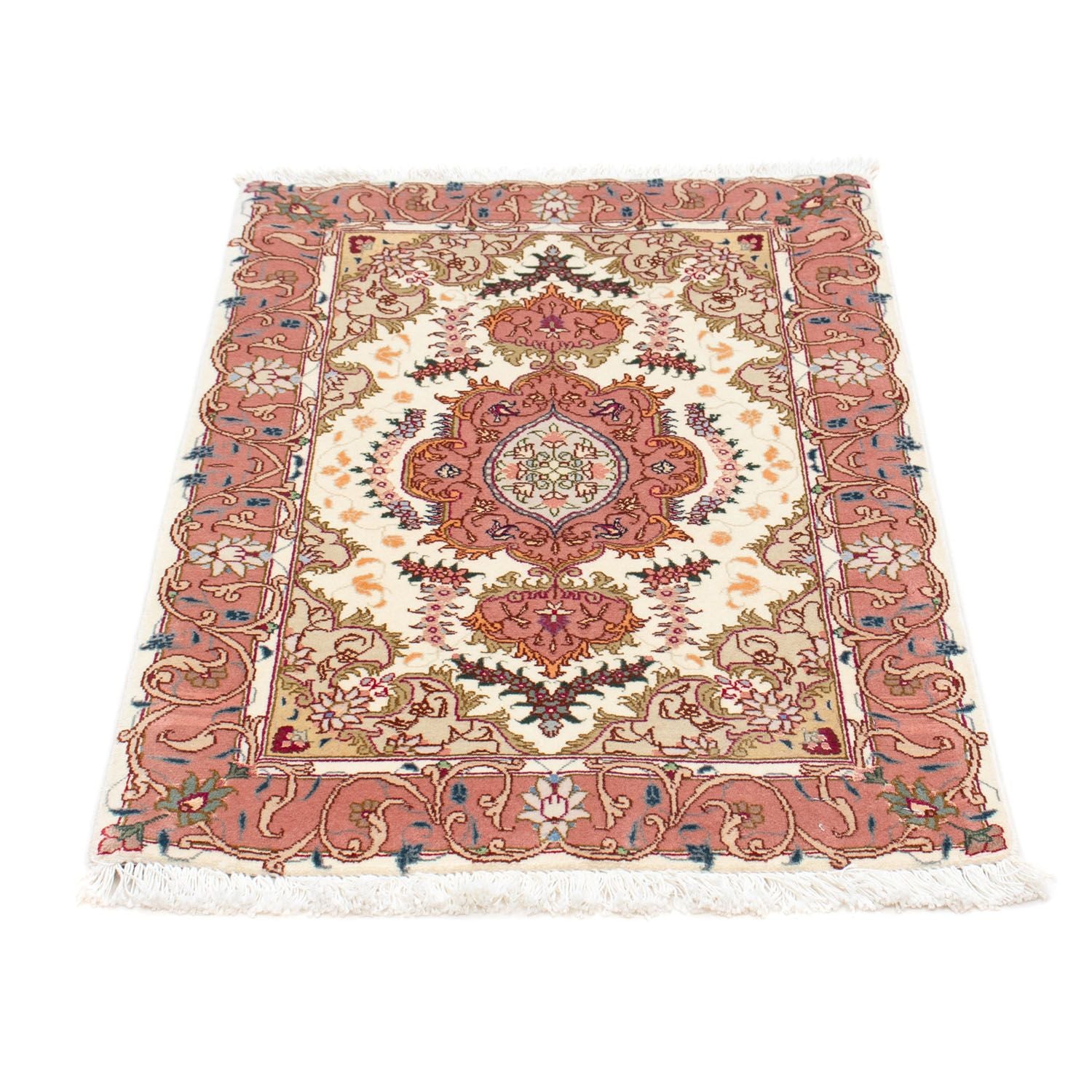Tapis persan - Tabriz - Royal - 89 x 58 cm - beige