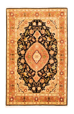 Tapis persan - Tabriz - Royal - 160 x 100 cm - noir