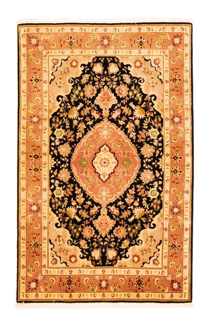 Tapis persan - Tabriz - Royal - 160 x 100 cm - noir