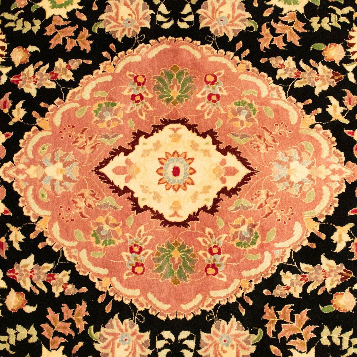 Tapis persan - Tabriz - Royal - 160 x 100 cm - noir