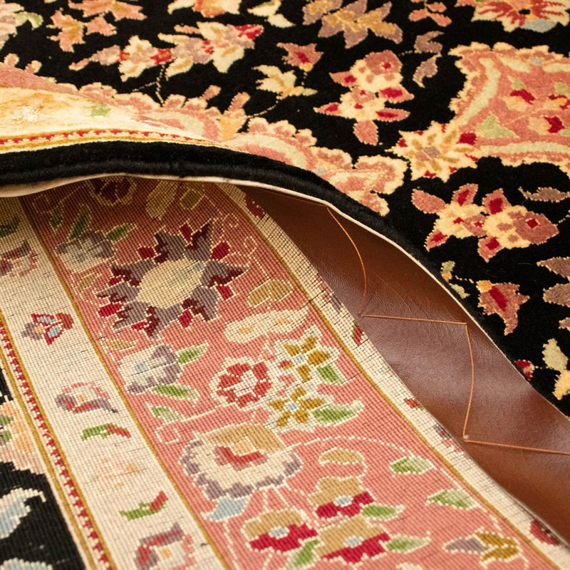 Tapis persan - Tabriz - Royal - 160 x 100 cm - noir