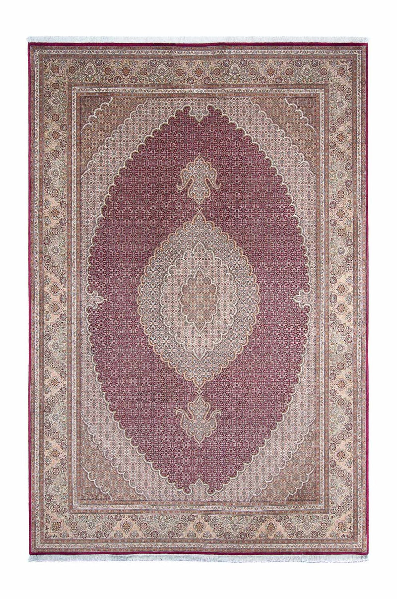 Tapis persan - Tabriz - 298 x 200 cm - rouge