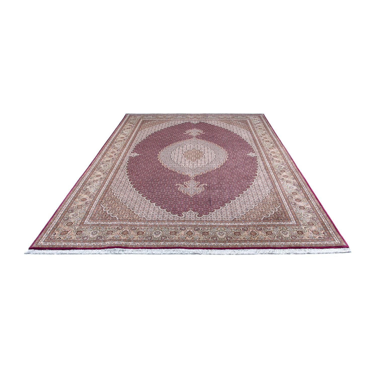 Tapis persan - Tabriz - 298 x 200 cm - rouge