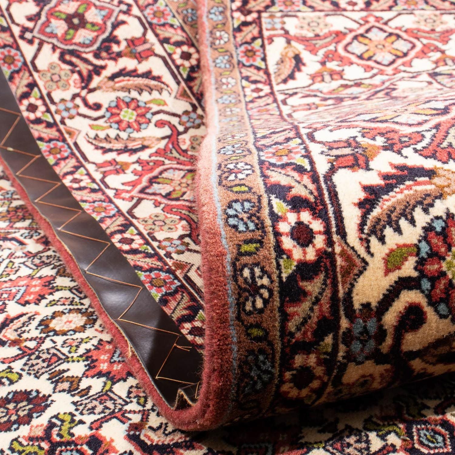 Tapis persan - Bidjar - 294 x 197 cm - beige