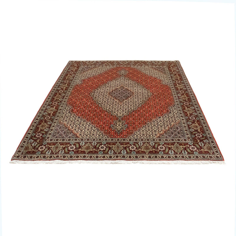 Perserteppich - Täbriz 200 x 150 cm - dunkelrot