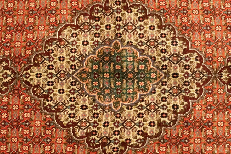 Tapis persan - Tabriz - Royal - 200 x 150 cm - rouille