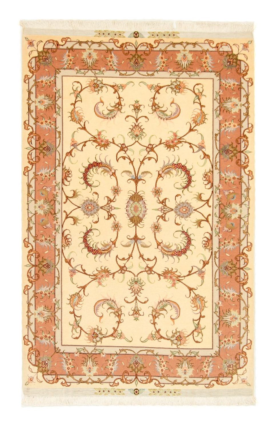 Tapis persan - Tabriz - Royal - 162 x 103 cm - beige