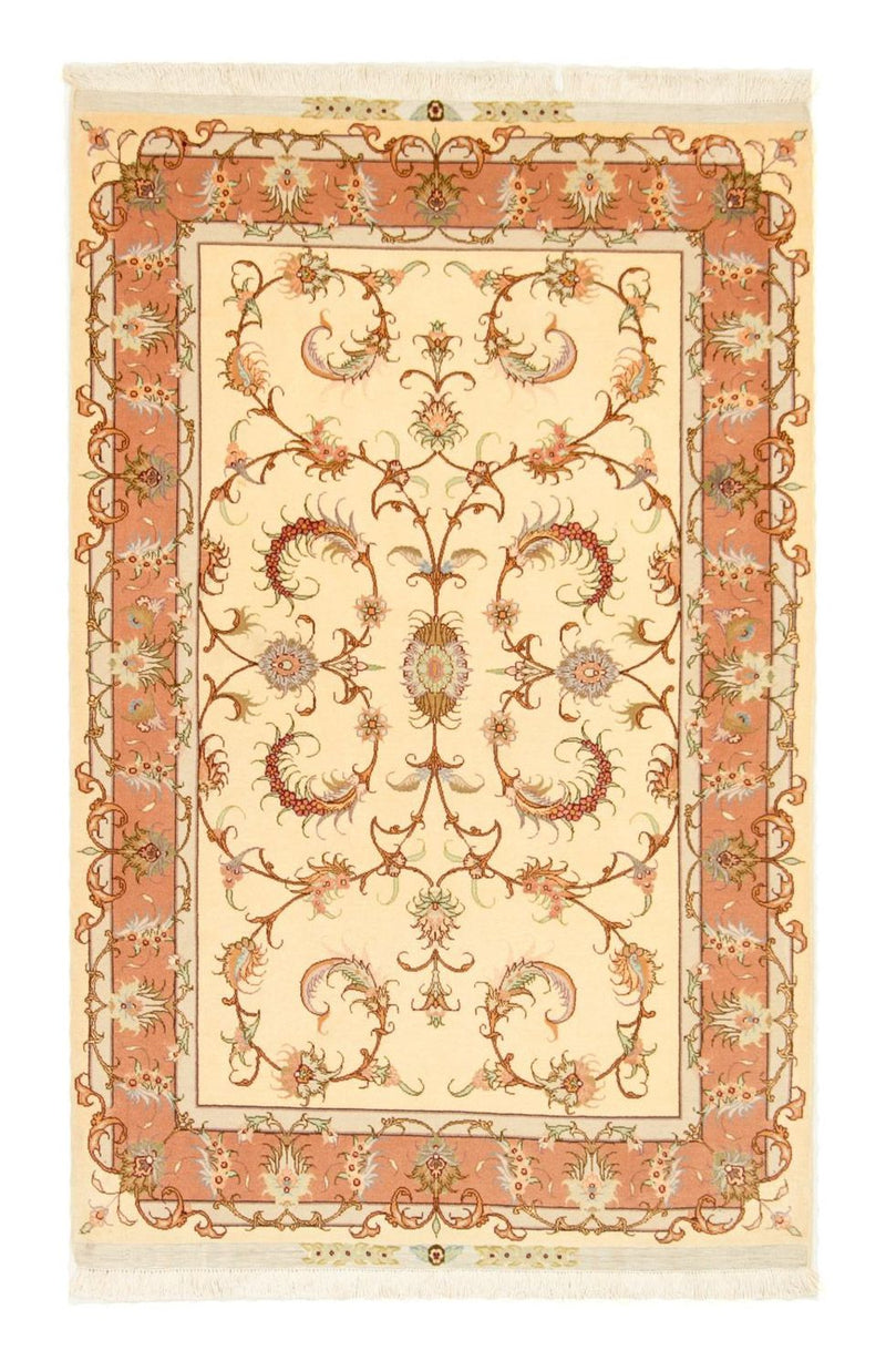 Tapis persan - Tabriz - Royal - 162 x 103 cm - beige
