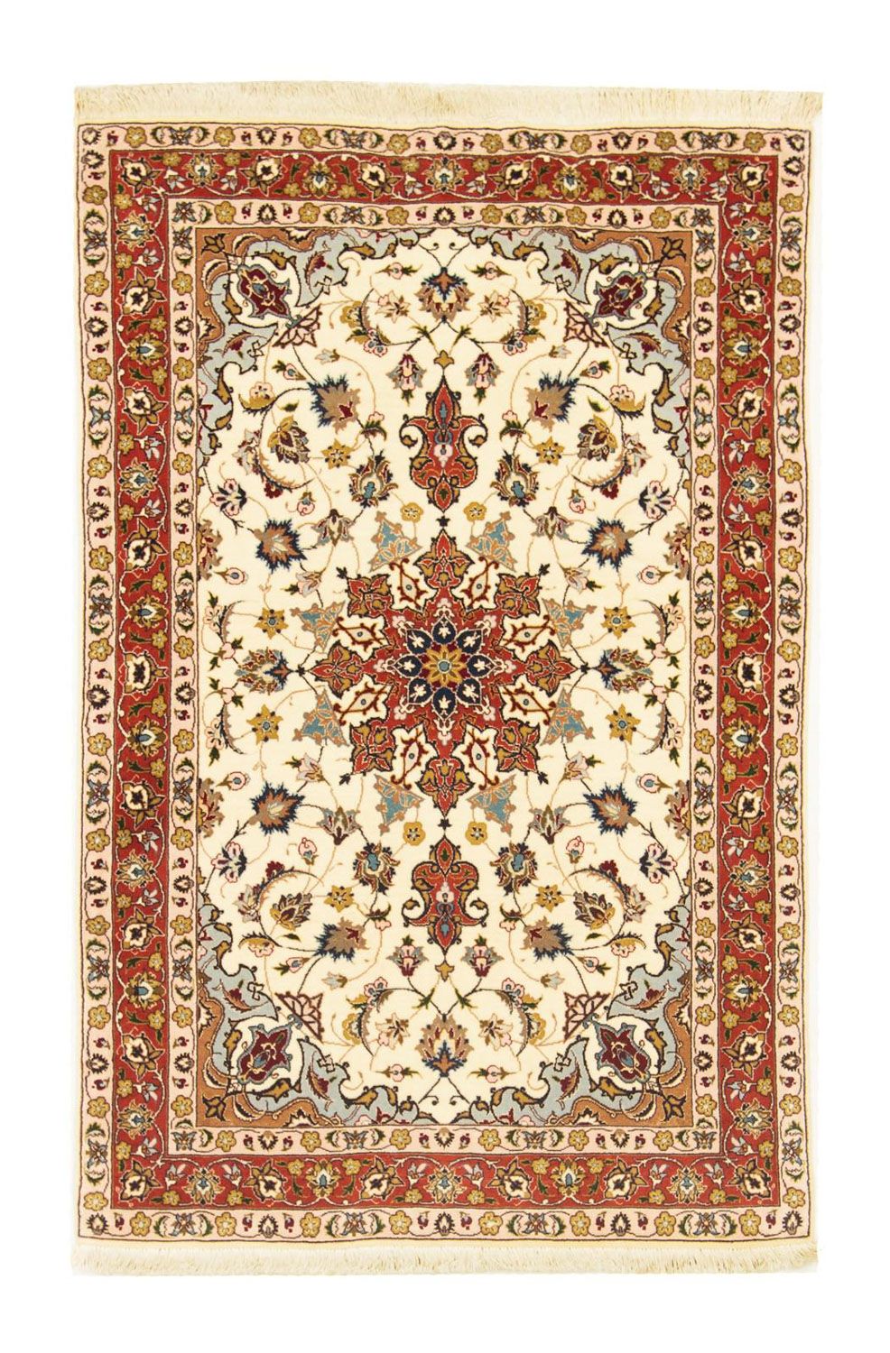 Tapis persan - Tabriz - Royal - 153 x 100 cm - beige