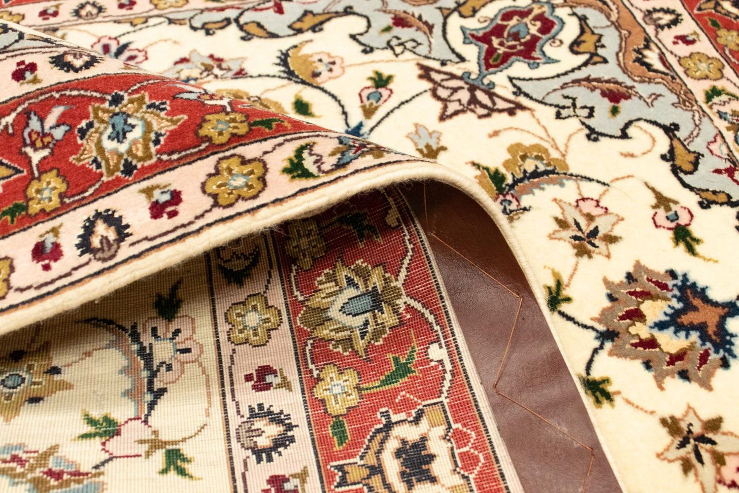 Tapis persan - Tabriz - Royal - 153 x 100 cm - beige