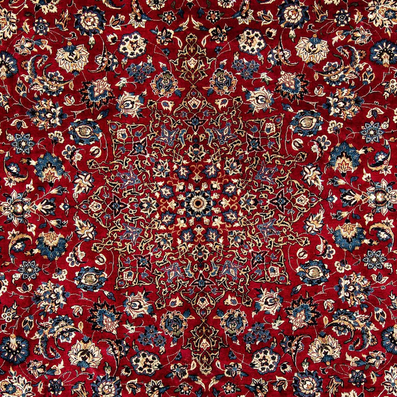 Tapis persan - Classique - 380 x 307 cm - rouge foncé