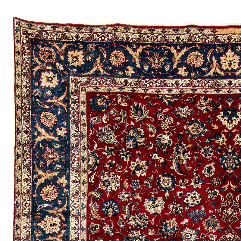 Tapis persan - Classique - 380 x 307 cm - rouge foncé
