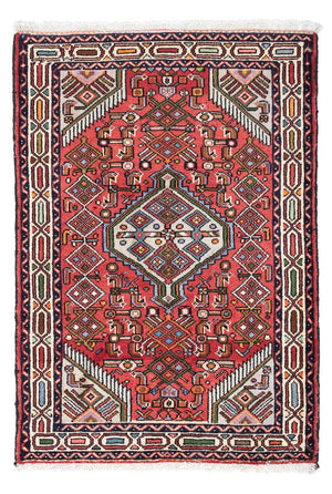 Perserteppich - Nomadic 125 x 80 cm - rot