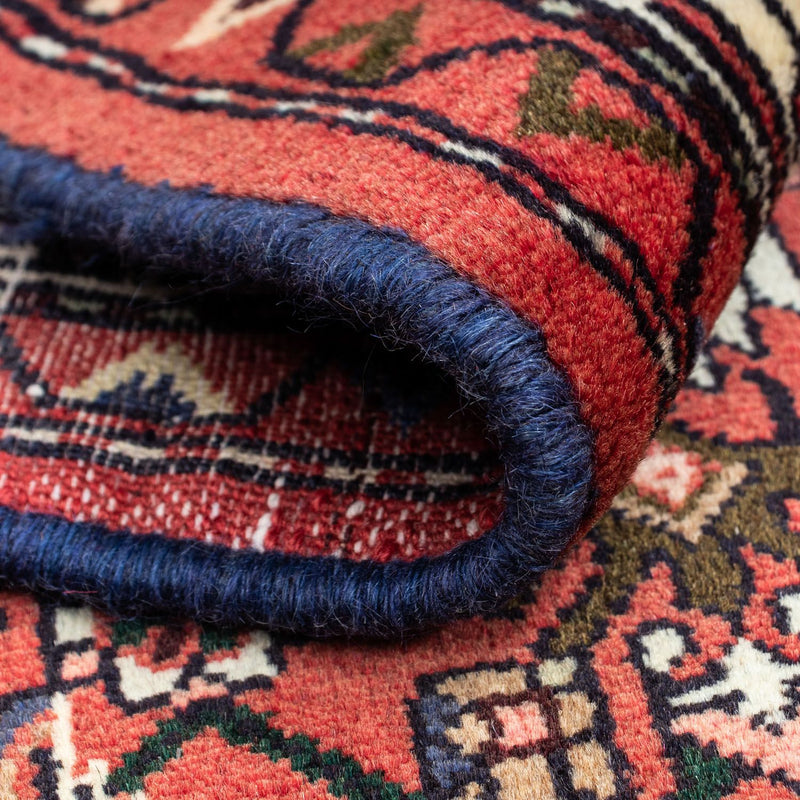 Tapis persan - Nomadic - 125 x 80 cm - rouge clair