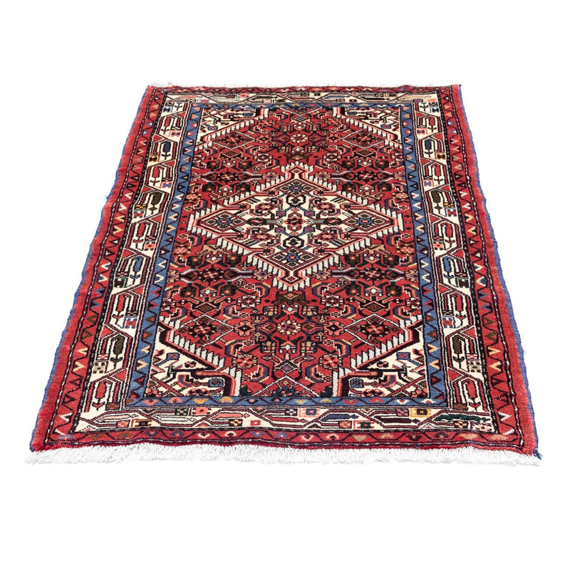 Tapis persan - Nomadic - 125 x 80 cm - rouge clair