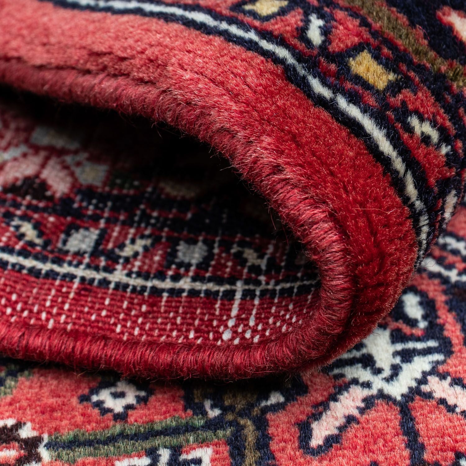 Tapis persan - Nomadic - 125 x 80 cm - rouge