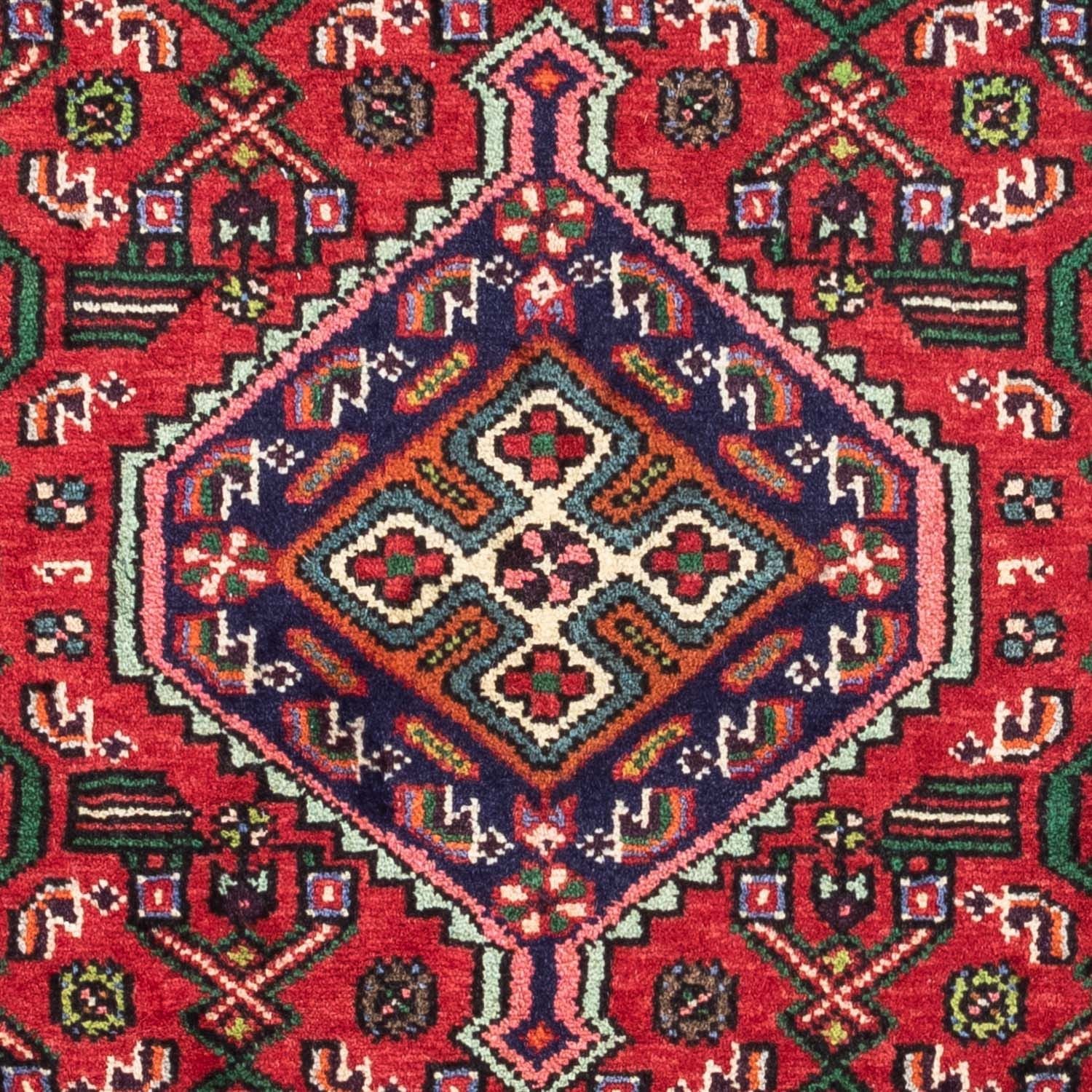 Tapis persan - Nomadic - 125 x 80 cm - rouge
