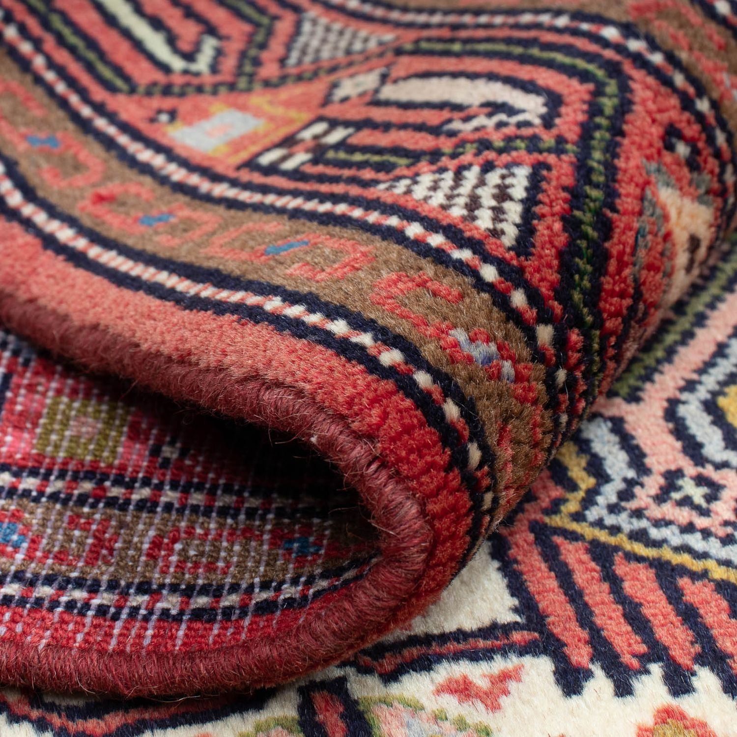 Perserteppich - Nomadic 125 x 80 cm - beige