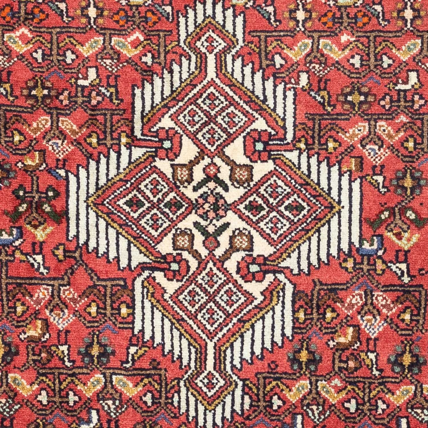 Tapis persan - Nomadic - 125 x 80 cm - rouge clair