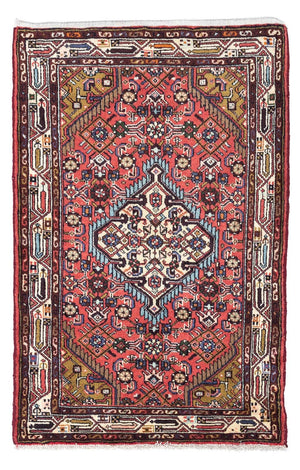 Perserteppich - Nomadic 125 x 80 cm - hellrot