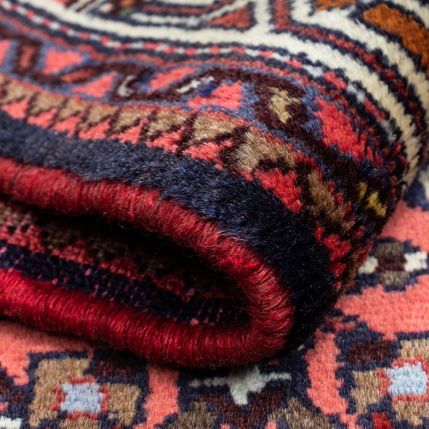 Perserteppich - Nomadic 125 x 80 cm - rot