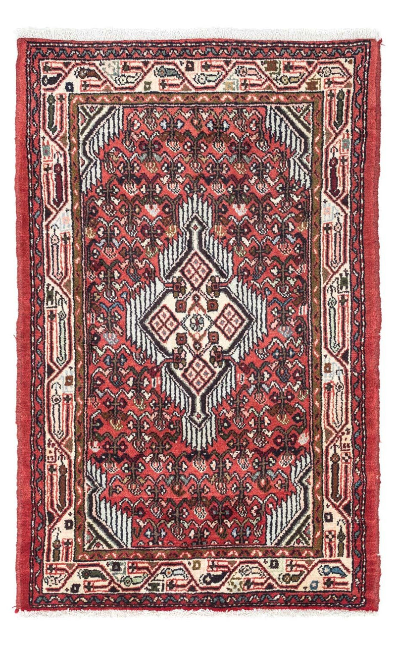 Tapis persan - Nomadic - 125 x 80 cm - rouge