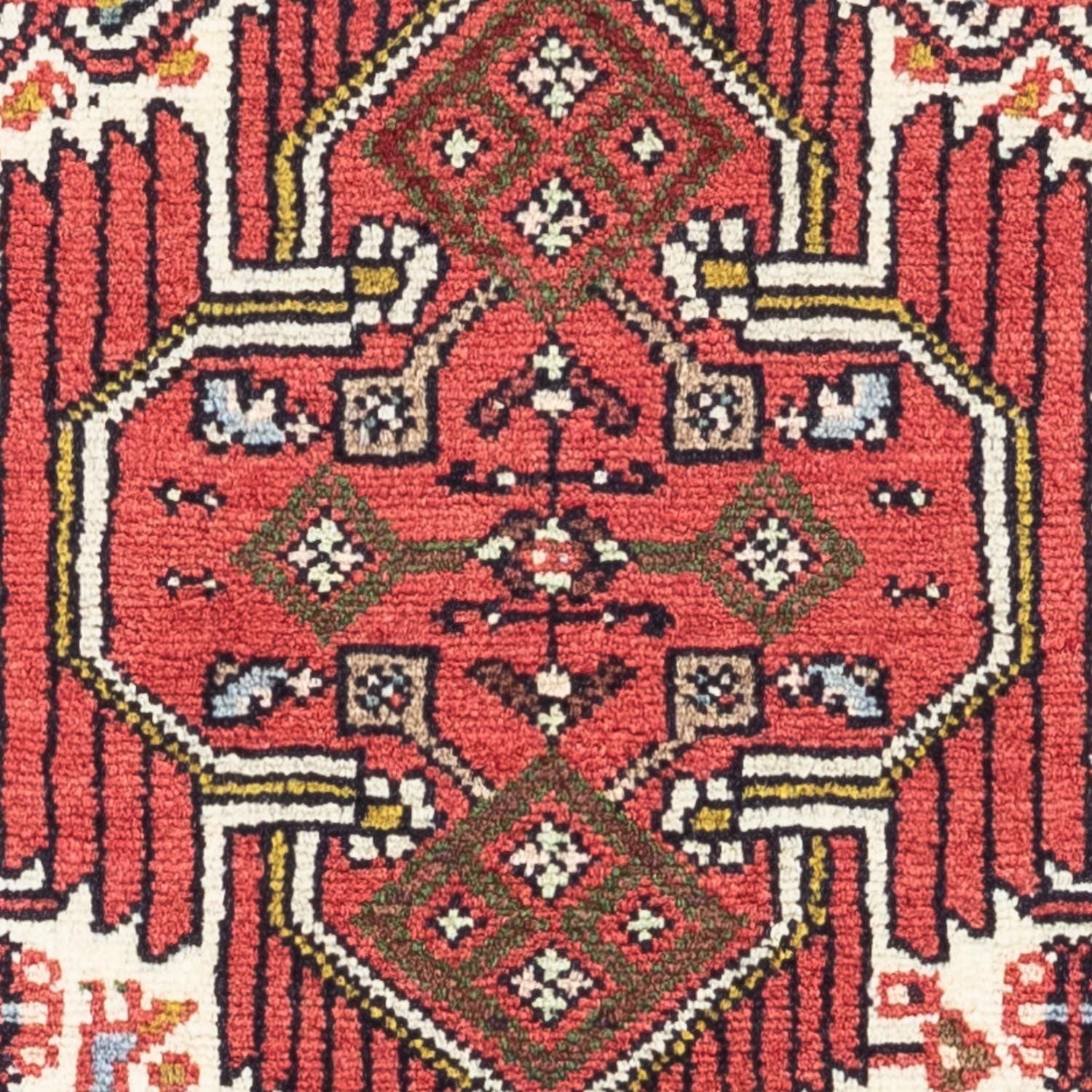 Tapis persan - Nomadic - 125 x 80 cm - rouge