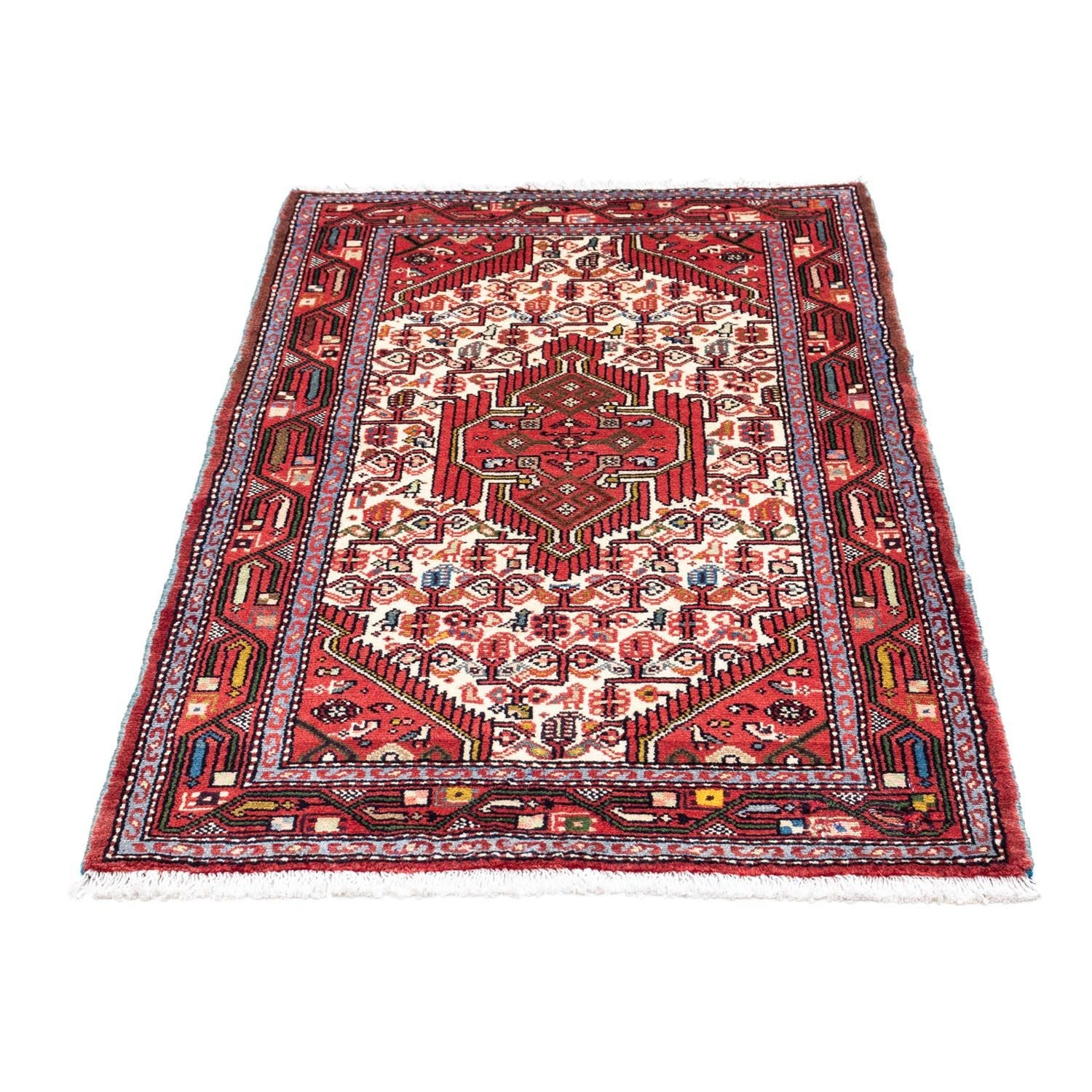 Tapis persan - Nomadic - 125 x 80 cm - rouge