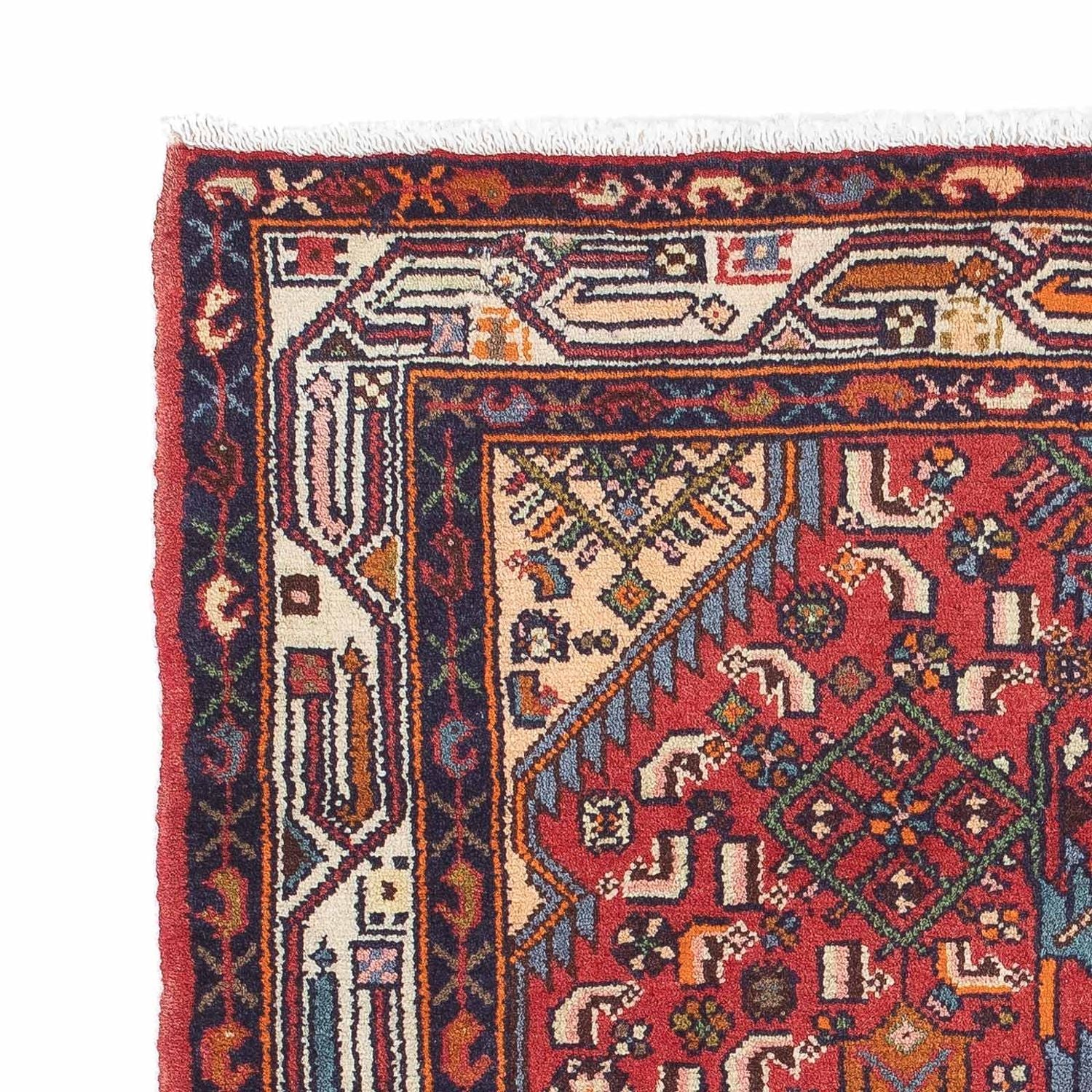 Tapis persan - Nomadic - 125 x 80 cm - rouge
