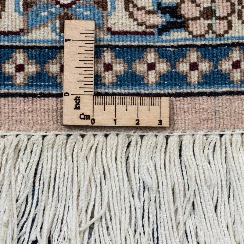Tapis persan - Nain - Royal - 348 x 245 cm - bleu foncé