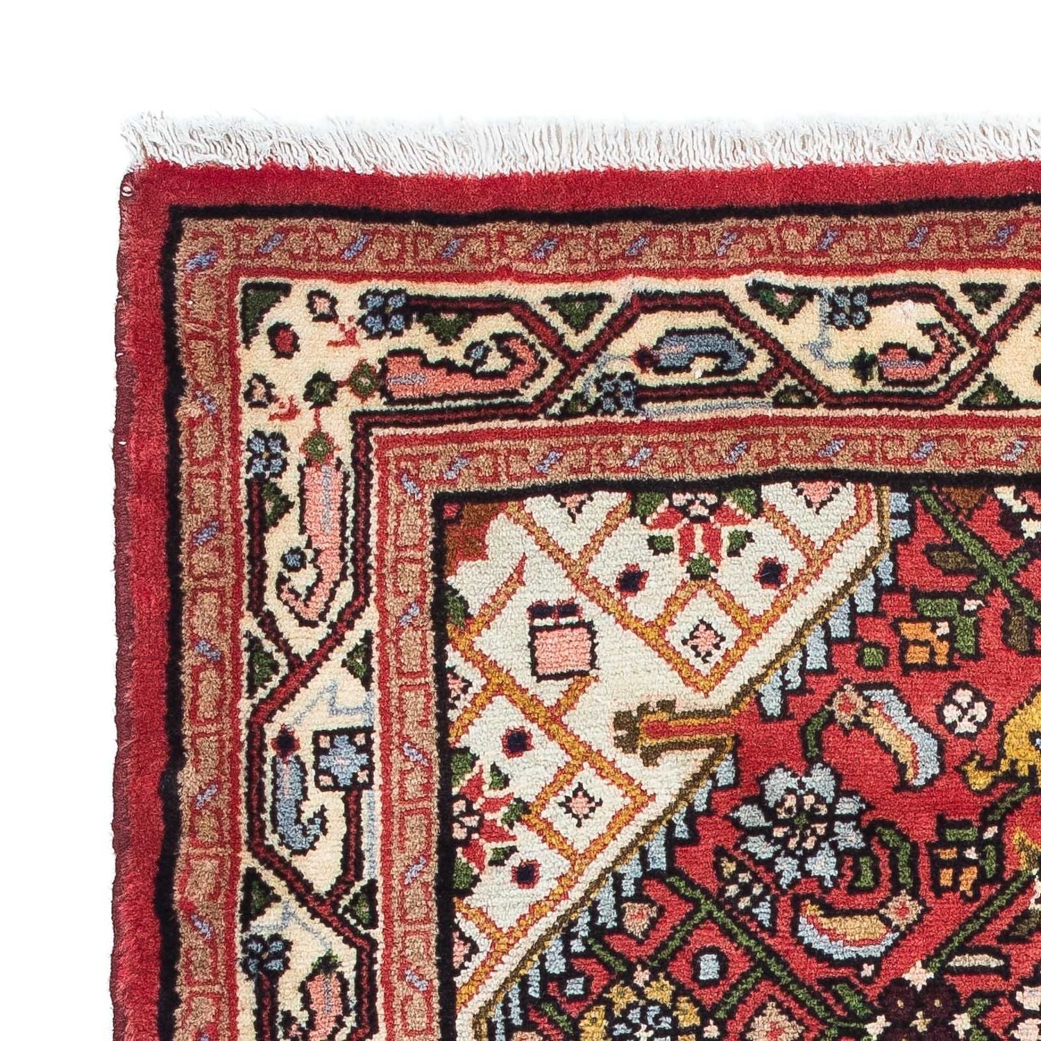 Tapis persan - Nomadic - 125 x 80 cm - rouge