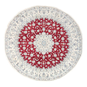 Perserteppich - Nain - Royal 90 x 60 cm - rot