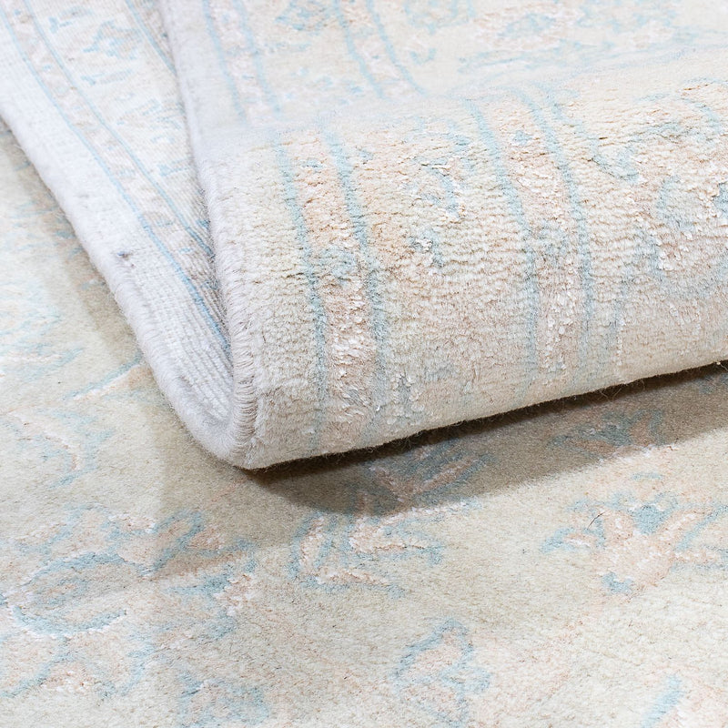 Tapis persan - Nain - 300 x 198 cm - gris foncé