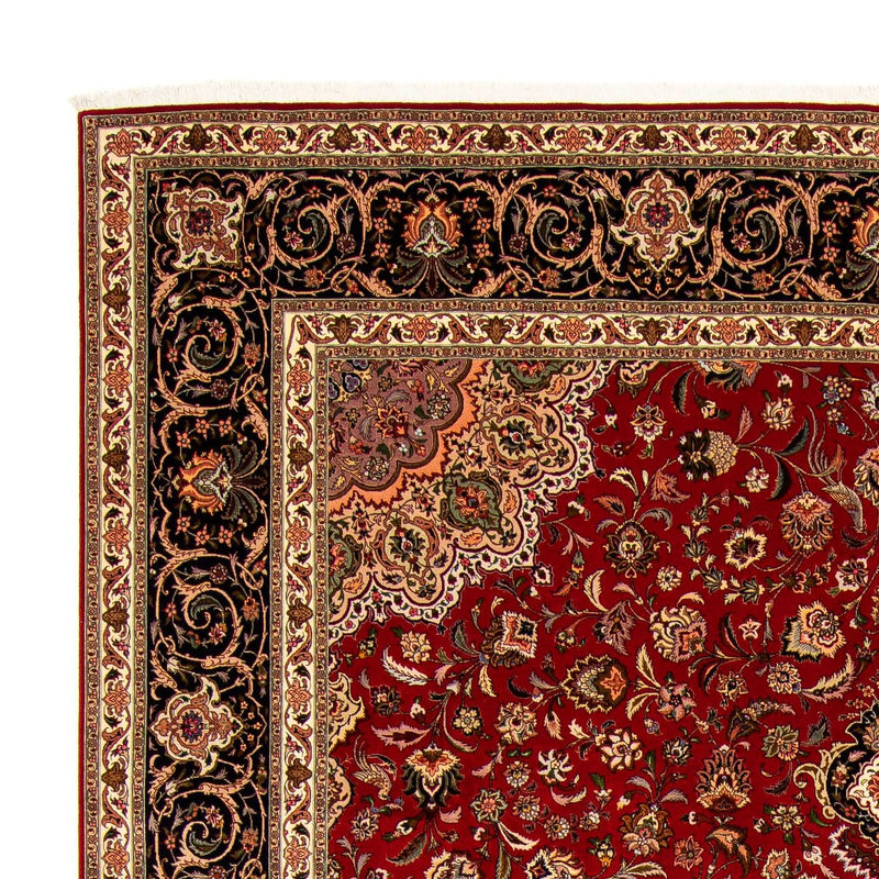 Tapis persan - Tabriz - Royal - 396 x 302 cm - rouge foncé
