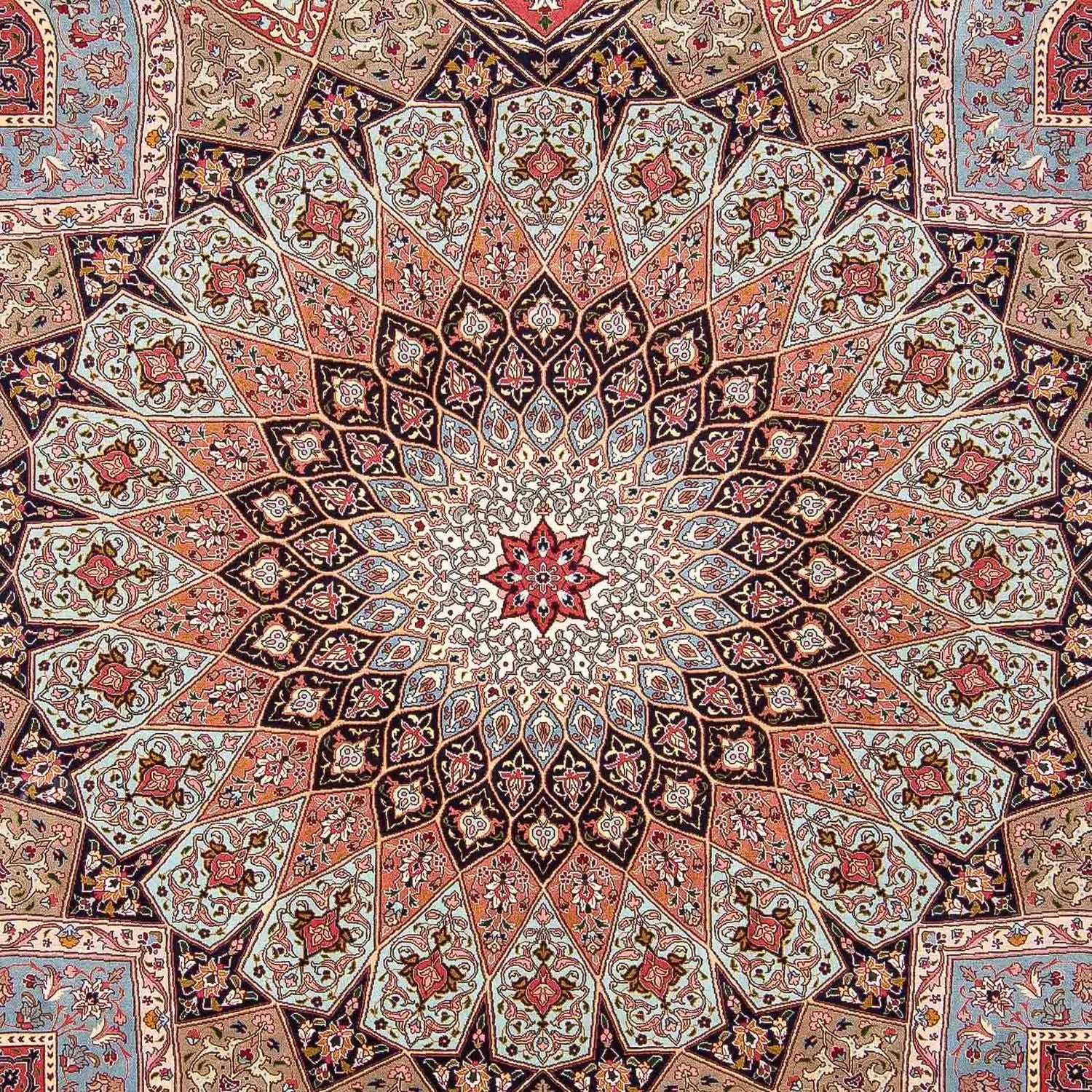 Tapis persan - Tabriz - Royal - 297 x 255 cm - multicolore