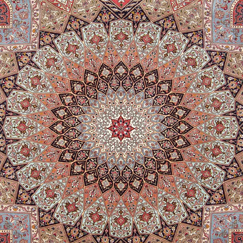 Tapis persan - Tabriz - Royal - 297 x 255 cm - multicolore