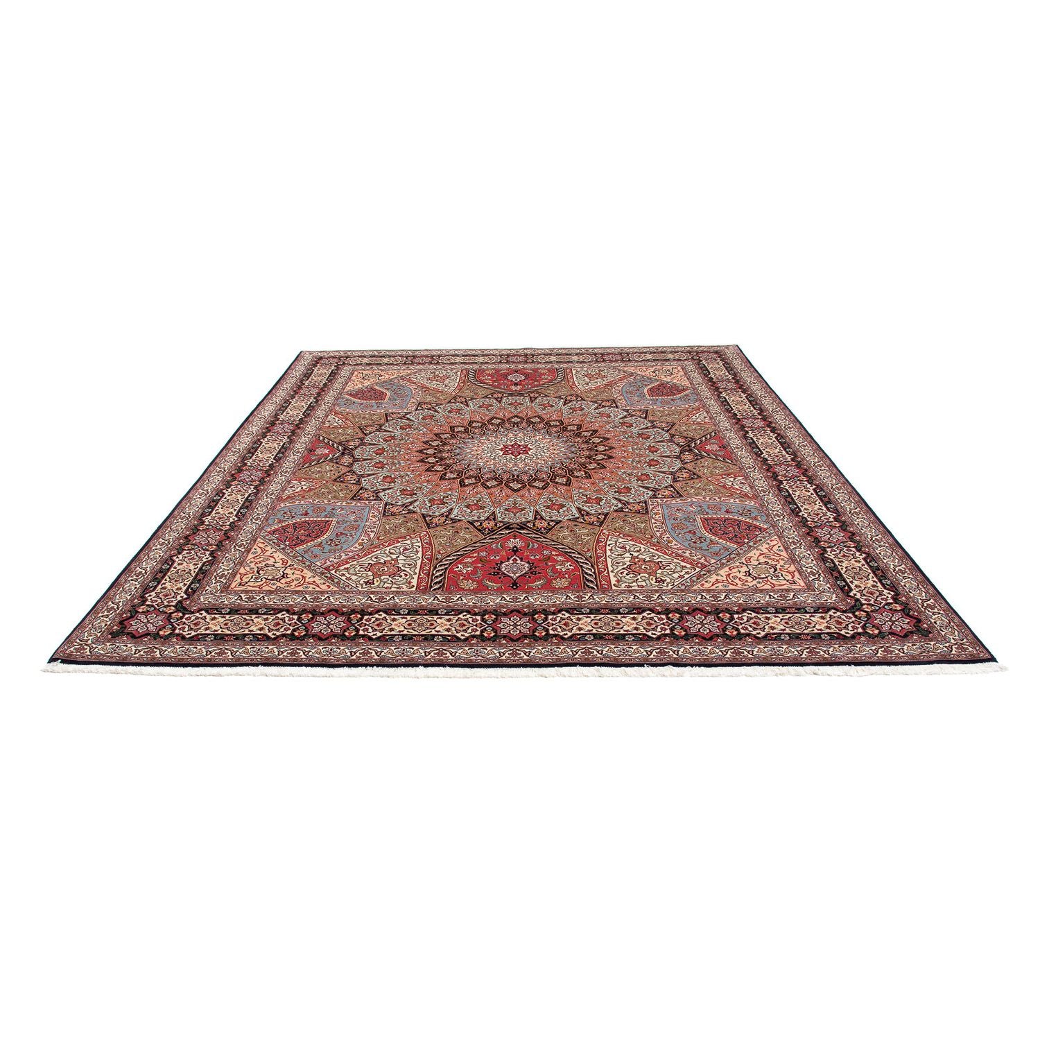 Tapis persan - Tabriz - Royal - 297 x 255 cm - multicolore