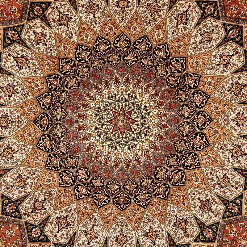 Tapis persan - Tabriz - Royal - 351 x 253 cm - multicolore