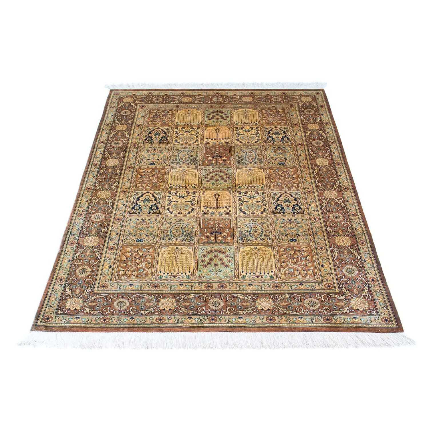Tapis persan - Ghom - 149 x 96 cm - multicolore