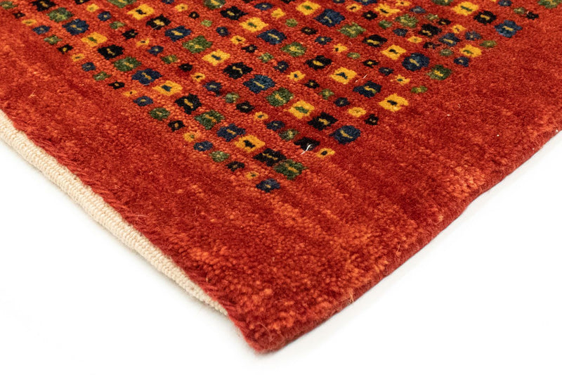 Tapis Gabbeh - Loribaft Persan - 178 x 122 cm - rouge
