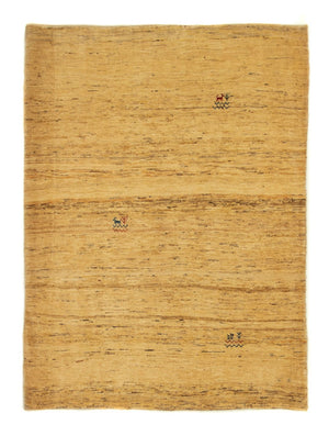 Tapis Gabbeh - Loribaft Persan - 167 x 124 cm - or