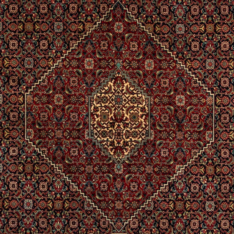 Tapis persan - Tabriz - Royal - 300 x 199 cm - rouge foncé