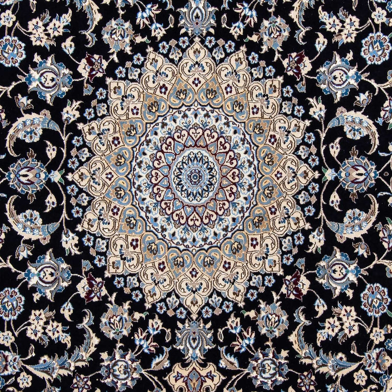 Tapis persan - Nain - Royal - 292 x 200 cm - noir