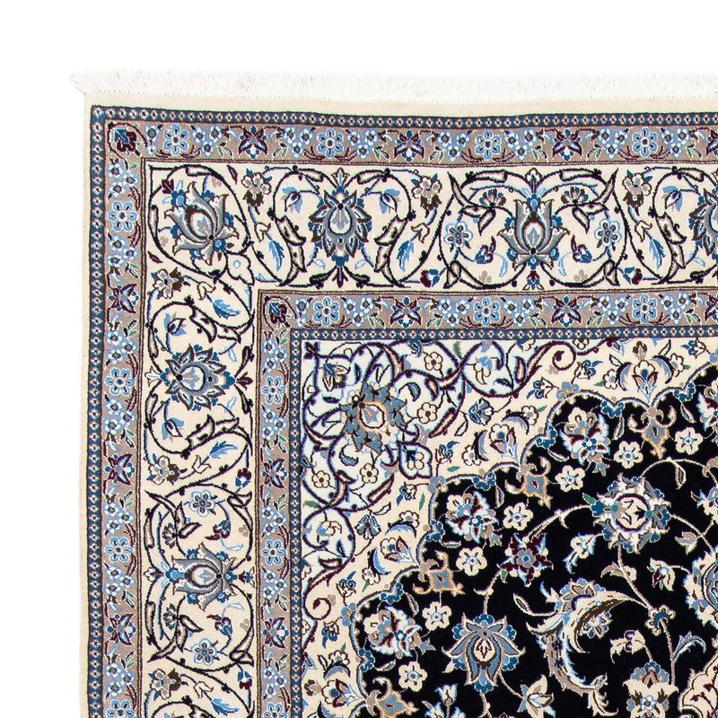 Tapis persan - Nain - Royal - 292 x 200 cm - noir