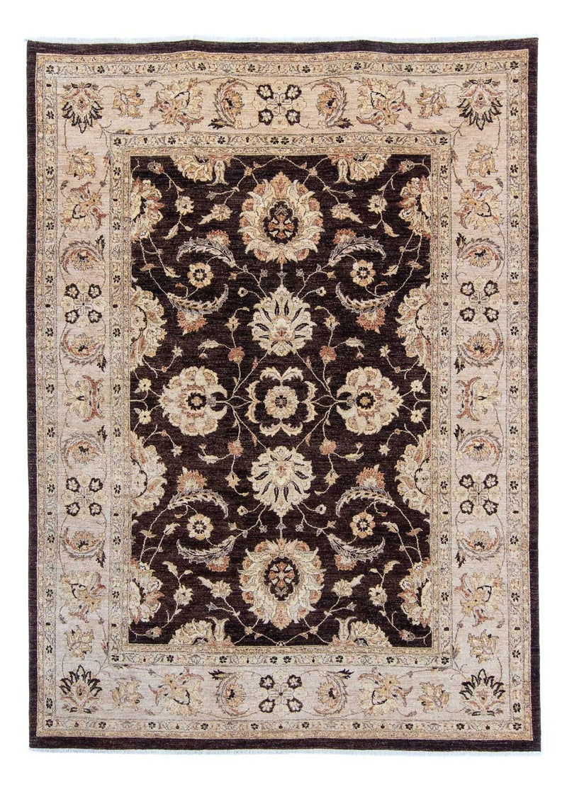 Tapis Ziegler - 338 x 241 cm - marron foncé