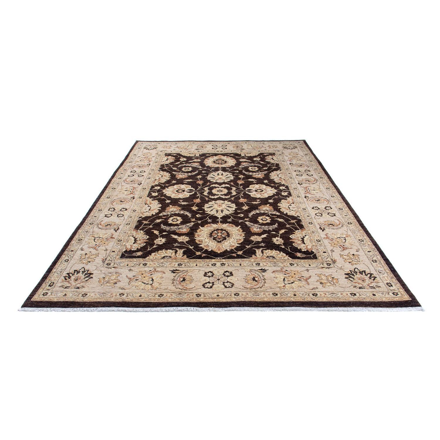Tapis Ziegler - 338 x 241 cm - marron foncé