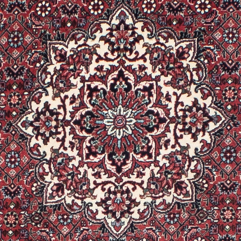 Tapis de couloir Tapis persan - Bidjar - 206 x 75 cm - rouge clair