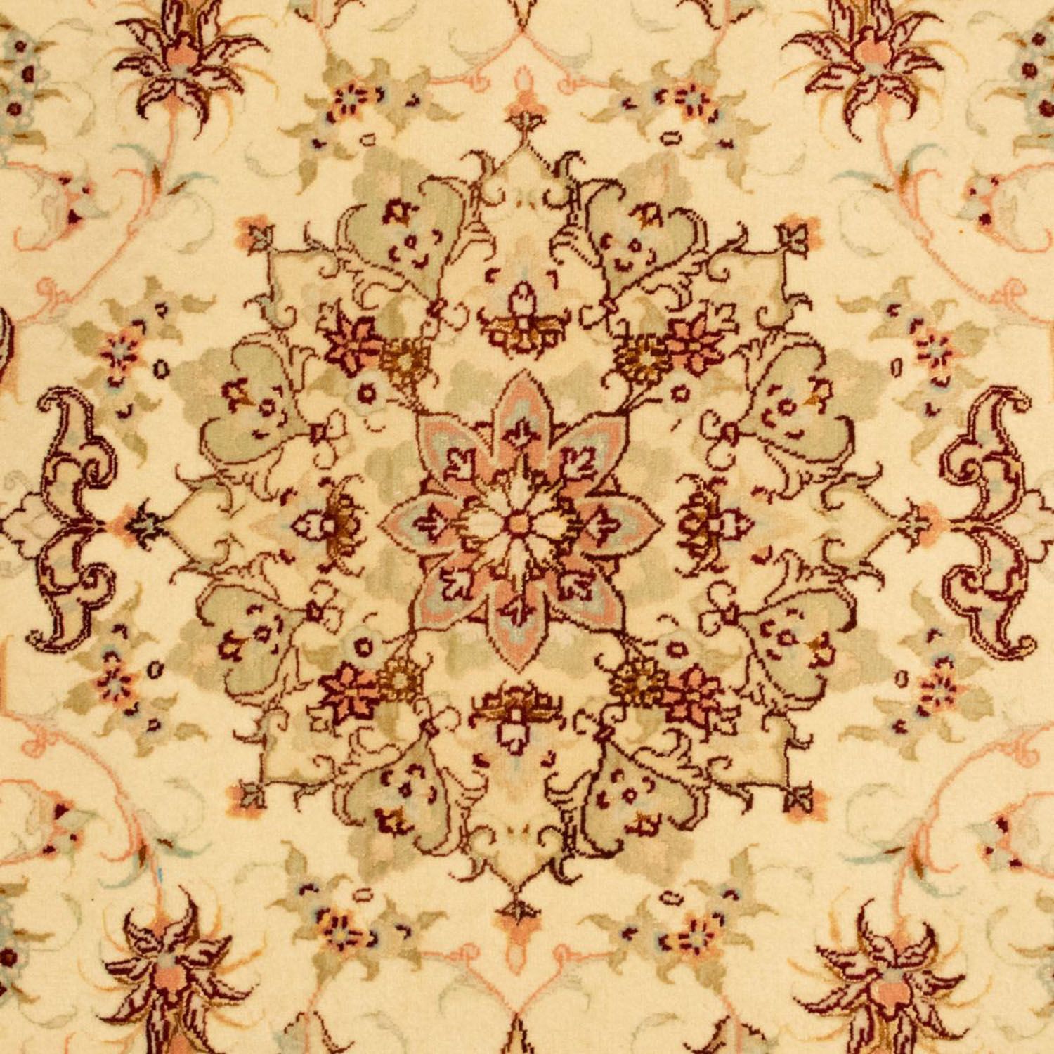 Tapis persan - Tabriz - Royal - 147 x 102 cm - beige