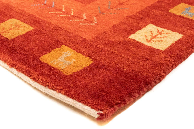 Gabbeh Teppich - Perser 228 x 172 cm - rost